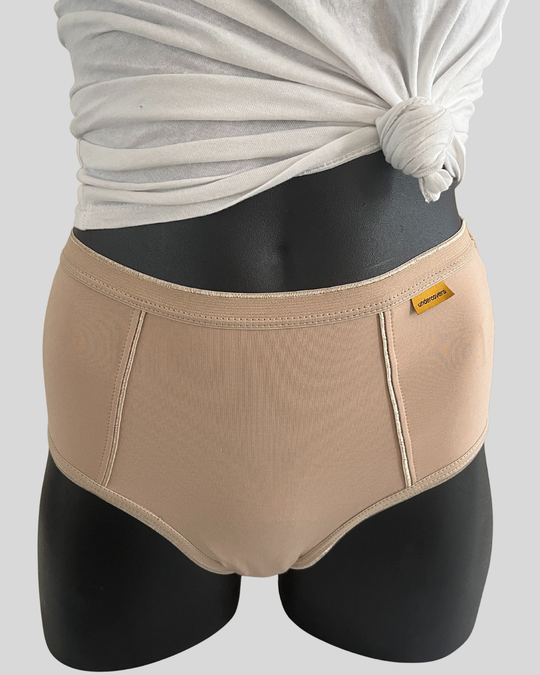 Cotton High Waist Heavy Flow - BLUSH