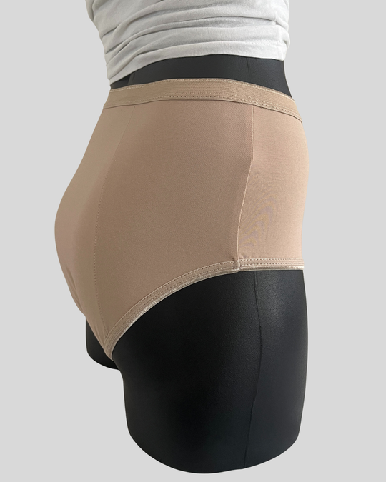 Cotton High Waist Heavy Flow - BLUSH